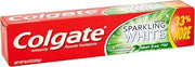 Colgate Sparkling Mint Zing Gel Toothpaste, white mint,spearmint, 8 Ounce