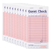 Stock Your Home 10 Pack / Pink / 10 Guest Checks
