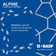 Cockroach Gel Bait Rotation 2 Reservoir - 1 Box (4 x 30 Gram Tubes) by Alpine – 1 box ( 4 x 30 gram tubes), White, Model 59012375