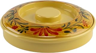 G.E.T. TS-800-VN Venetian 7.75" Tortilla Server W/Lid Viva Mexico, Melamine (Pack of 12)