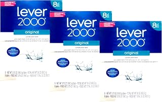Lever 2000 Original Scent Bar Soap - 8 Bar Count, 3.75 oz Each (Pack of 3)