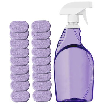 Splash Spray Cleaner Bottle with 18PCS Cleaning Tablets Multi Purpose Kitchen Cleaner Spray for Oven Kitchen Bathroom by Ameble – 1 Count (Pack of 1), Model 3KHE0V8S1NVOQQ85Y