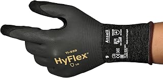 Ansell HyFlex 11-939 Cut/Oil Repellent Gloves - Light Weight, Fully Coated, Grip, Size XX Large (pack of 12)