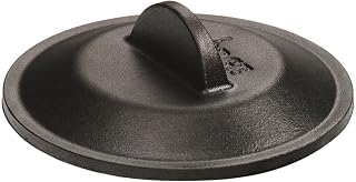 Lodge Heat-Treated Seasoned Cast Iron Miniature Lid, 5 Inches