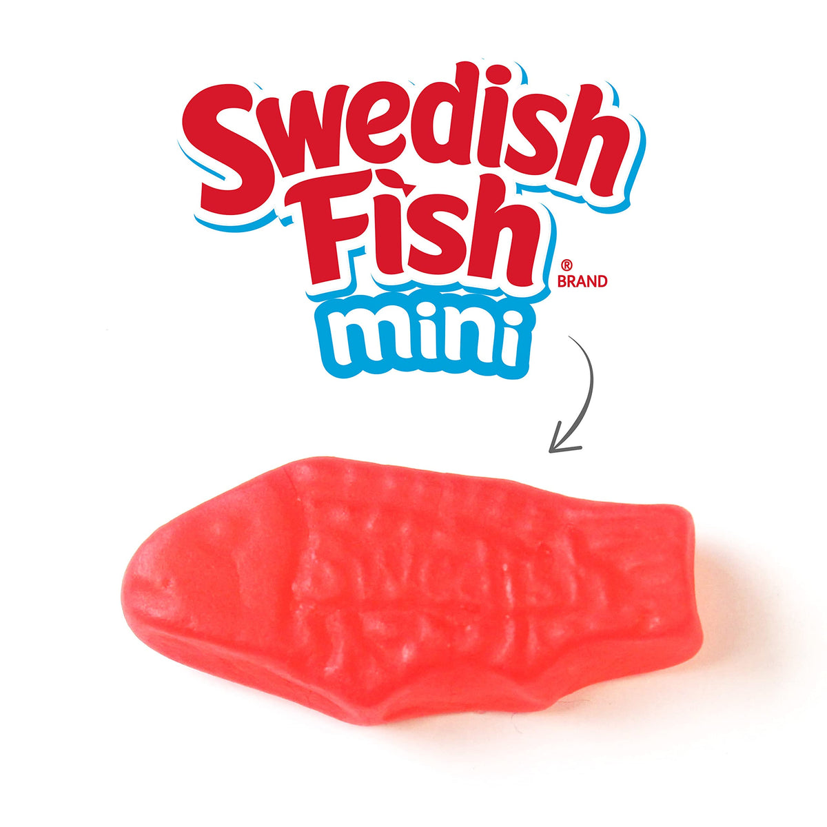 Mini Soft & Chewy Candy by Swedish Fish – 24 Count (Pack of 24), Red, Pack of 24
