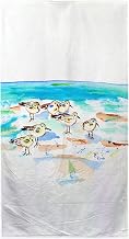 Seven Sanderlings Beach Towel