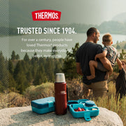 Stainless King Vacuum-Insulated Beverage Bottle by THERMOS – 40 Ounces, Stainless Steel, Midnight Blue, Model SK2010MDB4