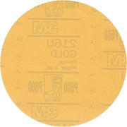 3M Hookit Gold Disc, 216U, 6 in, P600 Grade