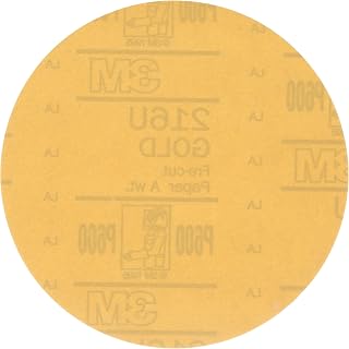 3M Hookit Gold Disc, 216U, 6 in, P600 Grade