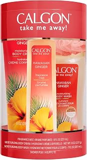 Calgon Hawaiian Ginger Body Care 4-Piece Gift Set Box
