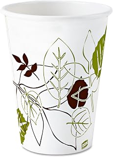 Georgia-Pacific Dixie Paper Hot Coffee Cup, 8 oz, 8 oz., Pathways, 2338PATH