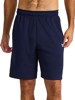 Reebok Men's Point Guard 9” Short, Standard Fit, Lightweight Breathable Mesh Fabric