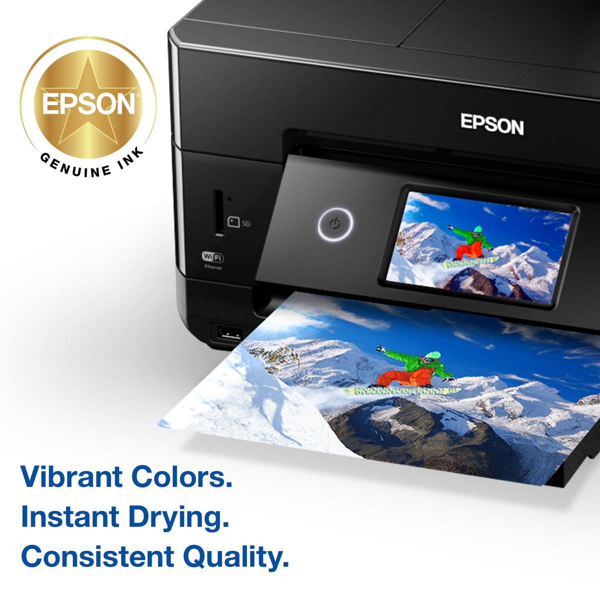 410 Claria Premium Ink Standard Capacity Photo Black Cartridge (-S) Works with Expression XP by Epson – Standard Capacity (2 Pack), Photo Black, Pack of 2, Model T410120