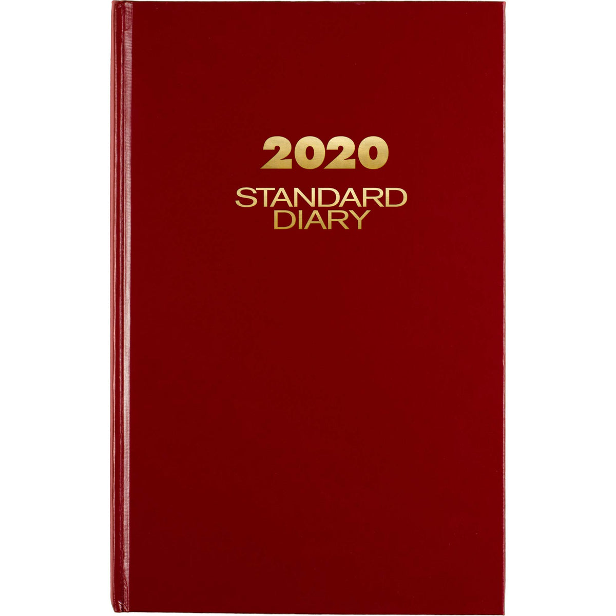 Standard Diary Recycled Daily Diary by AT-A-GLANCE – 7.625 x 12.375 inches, Red, Model SD376-13