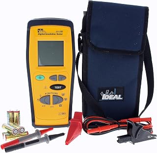 IDEAL INDUSTRIES INC. 61-795 Hand-Held Insulation Tester, 250/500/1000V Test voltages