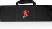 Shun Knife Roll, 8 Slot Kitchen Knife Holder, Carrying Case for Culinary Students and Professional Chefs, Sturdy Construction