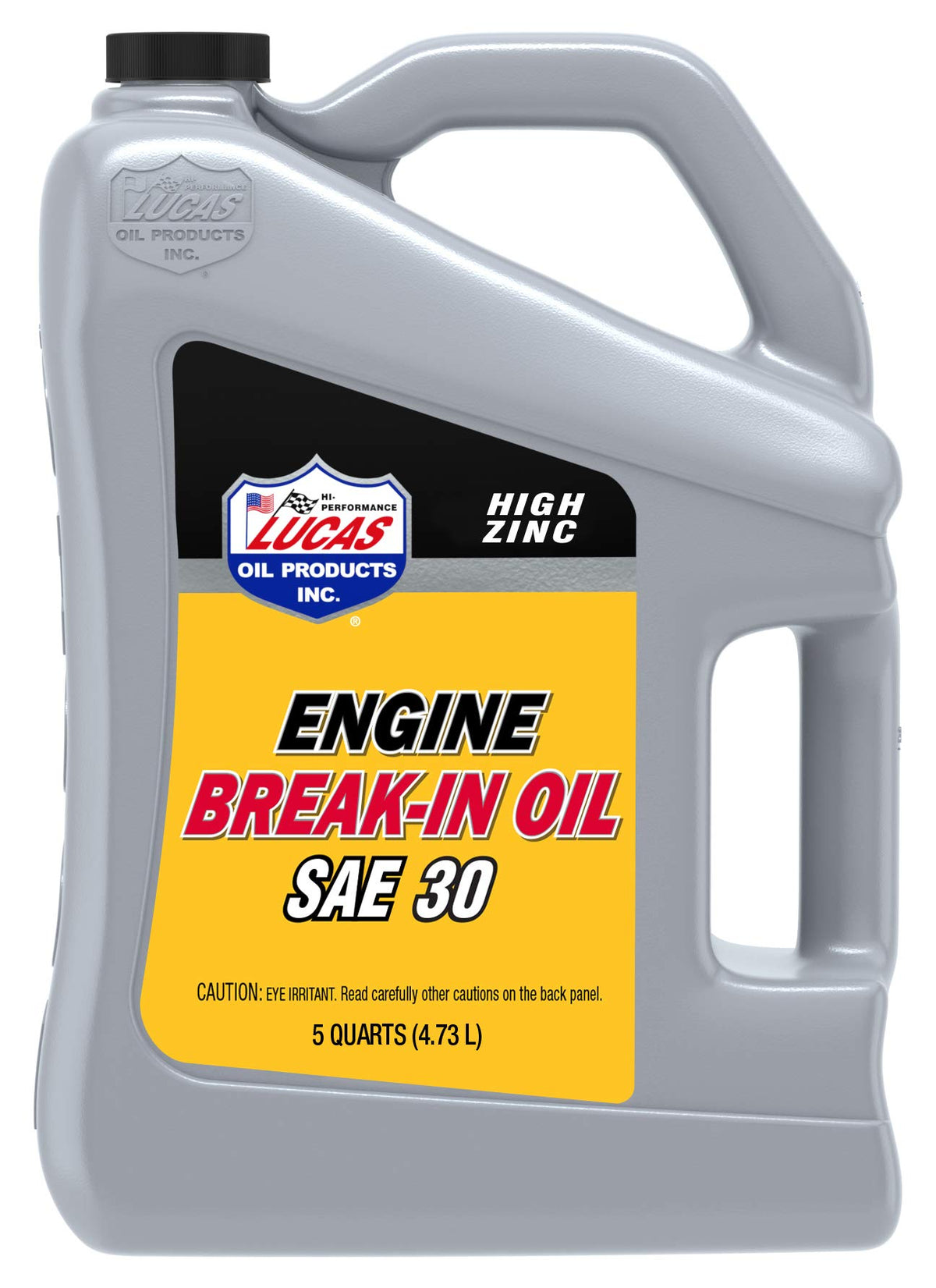 SAE 30 Racing Engine Break-in Oil - 5 Quart by Lucas Oil – 5 Quart, Blend, Multi, Model 10631