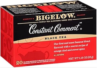Bigelow Tea Bigelow Constant Comment Tea, 20-Count Boxes (Pack of 1)