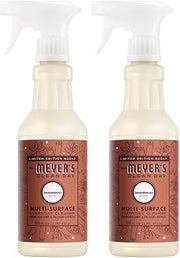Mrs. MEYER'S CLEAN DAY Multi-Surface Everyday Cleaner, Gingerbread Scent, 16 Fl Oz Bottle, (Pack of 2)