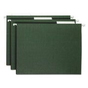 Hanging File Folder with Tab by SMEAD – 25 Count (Pack of 1), Paper, Green, Model 64035