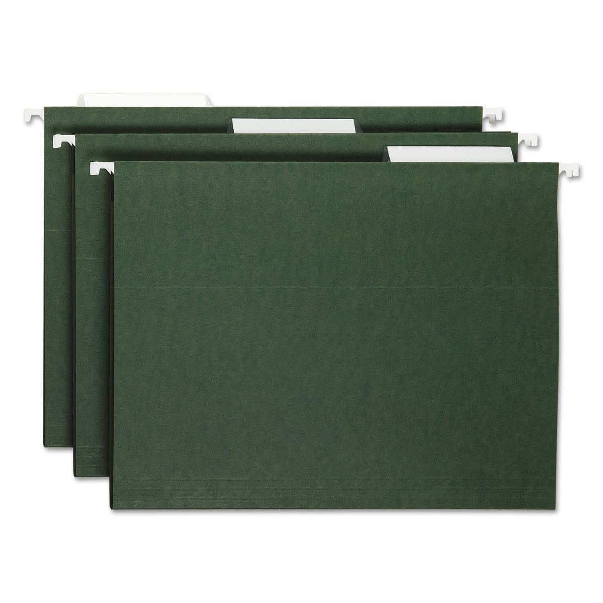 Hanging File Folder with Tab by SMEAD – 25 Count (Pack of 1), Paper, Green, Model 64035