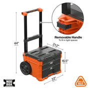 KLEIN TOOLS Three Drawer Rolling Toolbox / Orange / 1 Tool Boxes