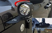 Carr's JL 180 Degree Light Mount Bracket, Powder Coated