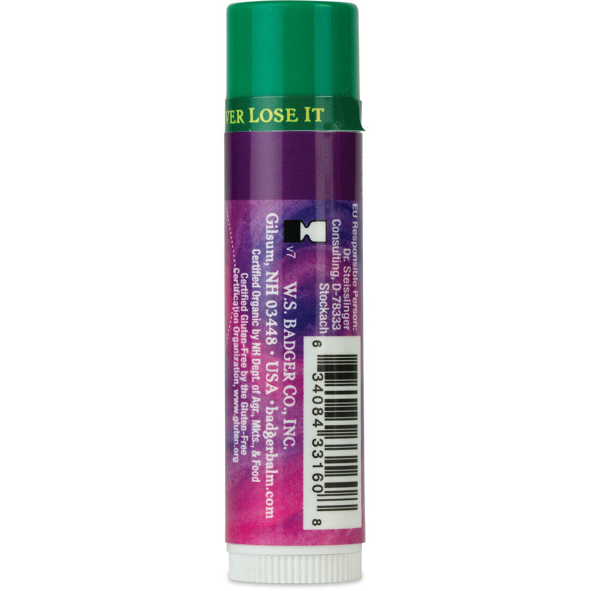 Highland Mint Classic Lip Balm - 0.15oz Stick by Badger – 0.15 Ounce (Pack of 1), Mint, Model 22502