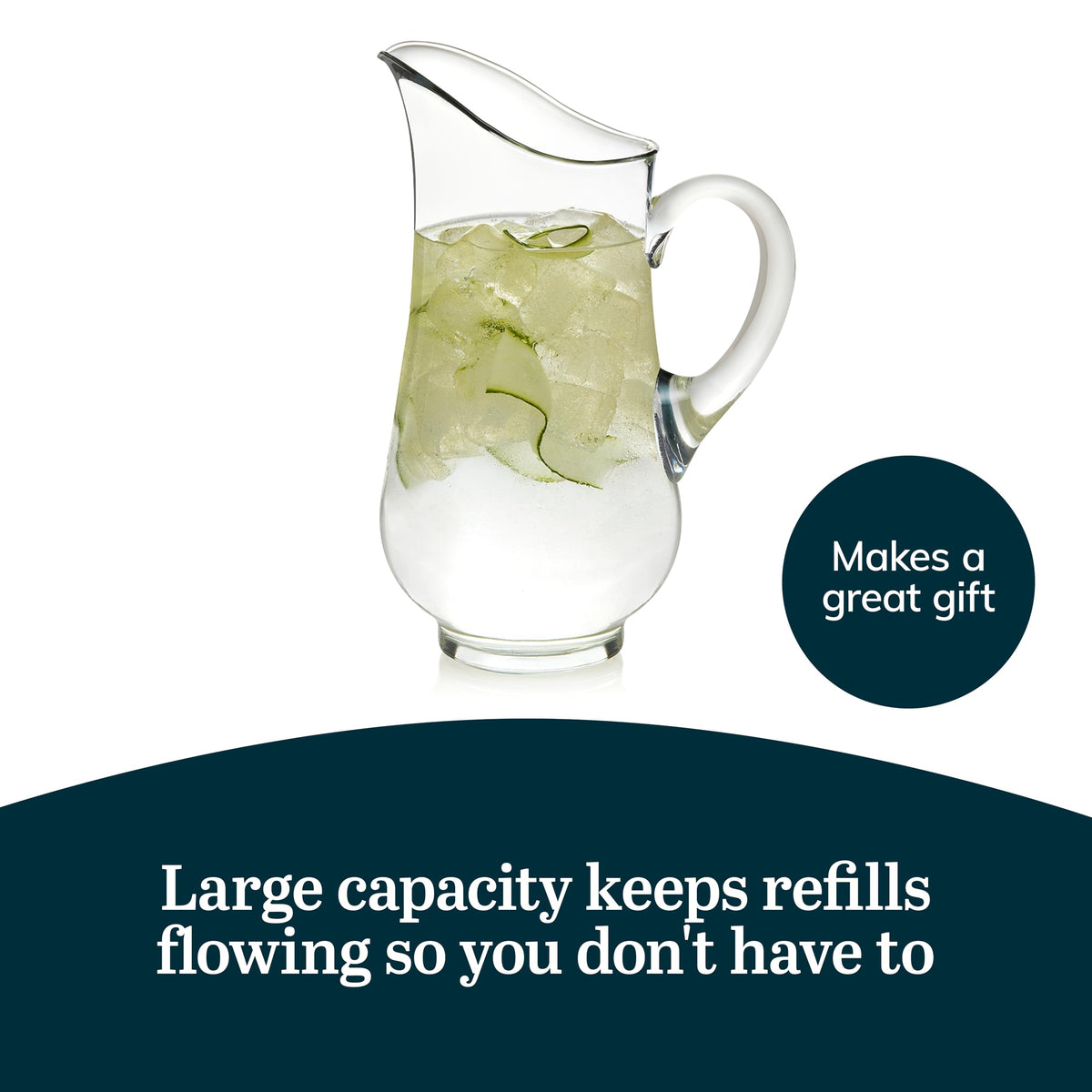 Libbey Atlantis / 73 Ounces / Glass Pitcher Jugs