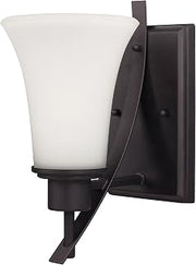 Canarm LTD. IVL367A01ORB London 1 Bulb Vanity Light, Oil Rubbed Bronze