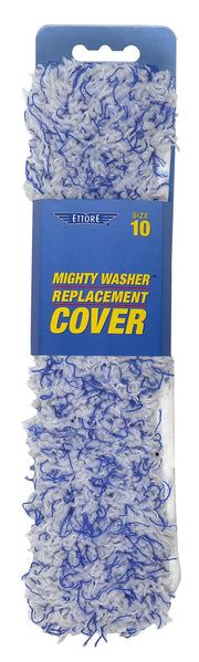 Mighty Window Washer Replacement Cover by Ettore – 1 Count (Pack of 1), Plastic, Blue, White, Model 52010