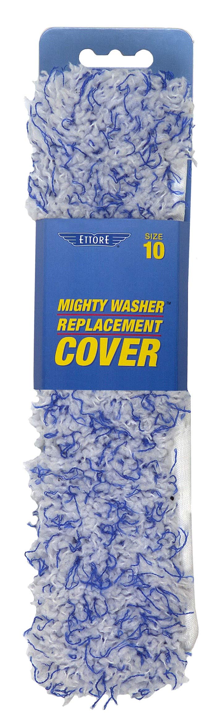 Mighty Window Washer Replacement Cover by Ettore – 1 Count (Pack of 1), Plastic, Blue, White, Model 52010