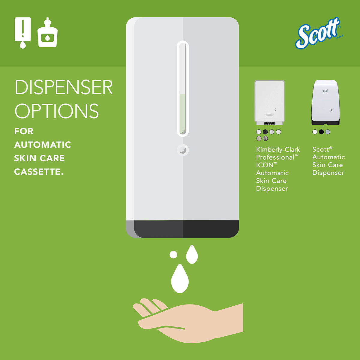 Scott Professional Clear / Automatic / Foam 1.2 L. (Qty. 2) Hand Wash