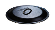 Seasoned Cast Iron Skillet With Lid (12 Inch) - Frying Pan Set by Lodge – 12 Inch, 5.0 liters, Cast Iron, Black, Model QUIVERBNDLE3