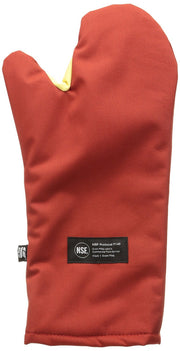 San Jamar 17" / Conventional / Red Oven Mitts