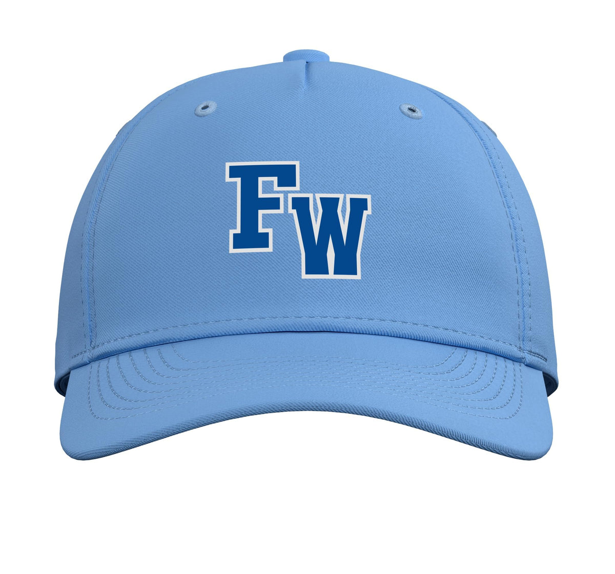 Federal Way Eagles Adjustable Printed Baseball Hat by Federal Way High School, Federal Way, WA 98003 – Cotton, Light Blue
