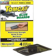 Motomco Tomcat Mouse and Rat Glue Board, 4-Pack