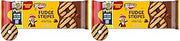 Keebler Fudge Stripes Original Cookies Family Size 17.3 Ounce, (Pack of 2)