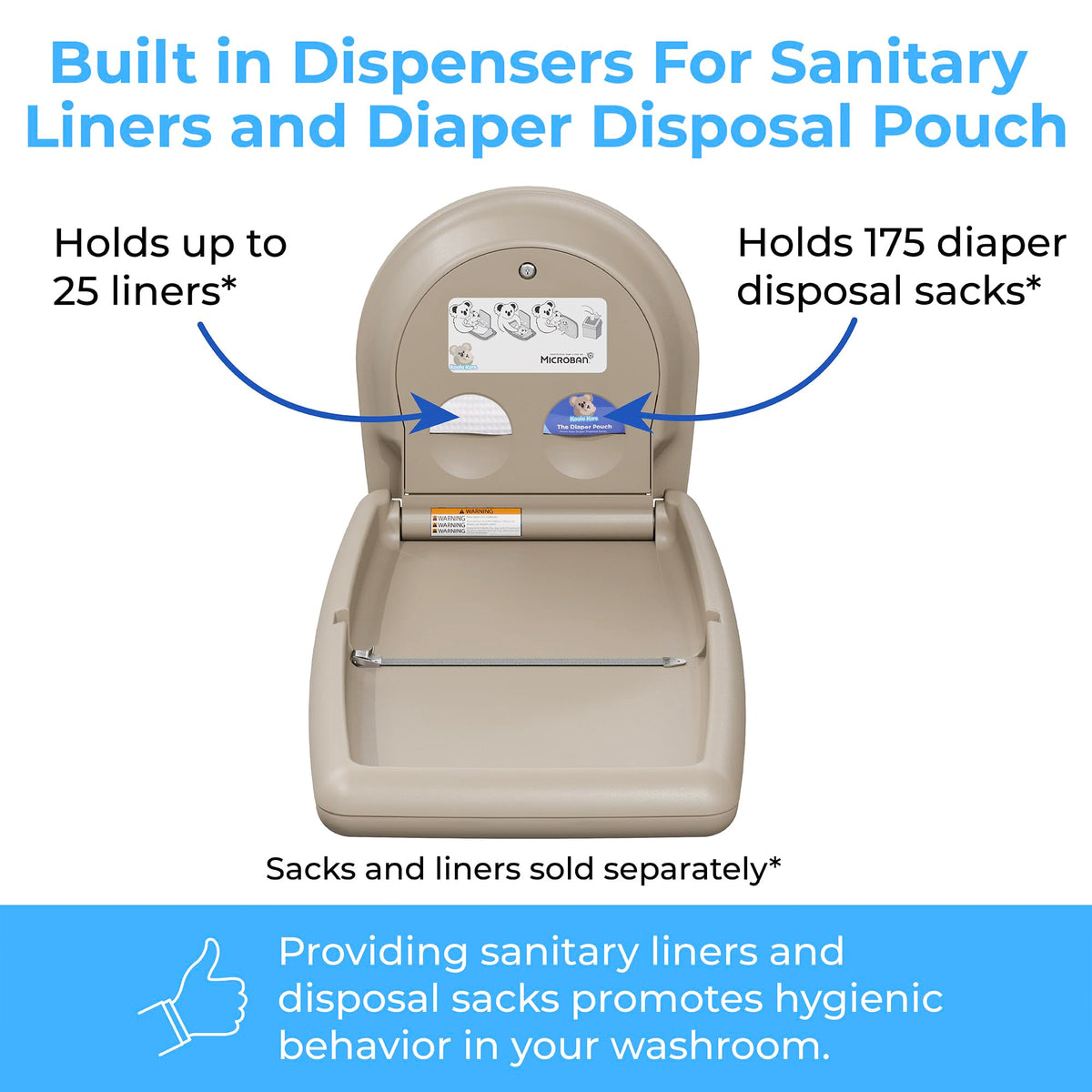 Koala Kare Beige / 1 Changing Tables