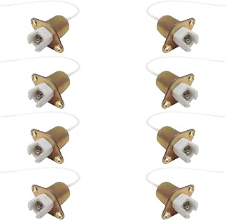 Food Warmer Element Socket Replacements | 8-Pack | Direct Replacement for Merco 000672SP, Frymaster 8071415, and Star MFG 2E-200409 Food Warmers