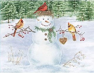 Lang, Happy Snowman Boxed Christmas Cards by Jane Shasky