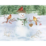 Happy Snowman Boxed Christmas Cards by Jane Shasky by Lang – 6.875 inches x 5.375 inches, Paper, Multi, Model 1004739