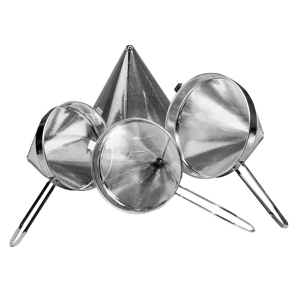 Browne 10" Fine Steel China Cap by Browne Foodservice – Fine, Stainless Steel, Silver, Model S5010F