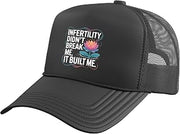 IVF in Vitro Fertilization Transfer Day Fertility Pregnancy Trucker Hat with Adjustable Mesh Back