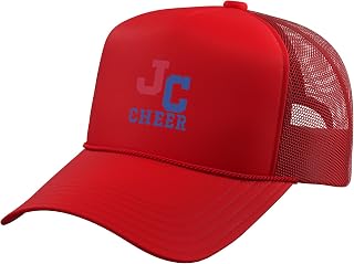 John Curtis Christian School Logo Cheer Trucker Hat with Adjustable Mesh Back