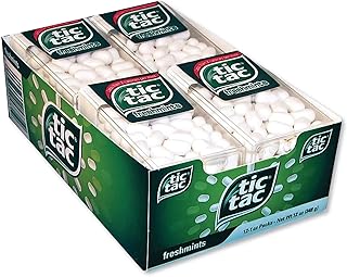 Tic Tac TIC2051068 - FOOD,FRESHMINT,SINGLES,12