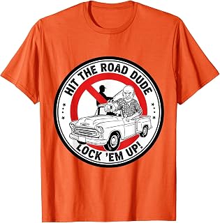 Lock Em Up Trey Taylor Crew Tractor Funny Viral Fishing Meme T-Shirt