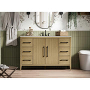 Millie Bathroom Vanity Honey Brown by Lighting Design – Wood, Honey Brown, Model VF29354MHB