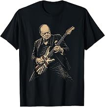 Winston Churchill Playing Guitar Rocker Humor Vintage T-Shirt