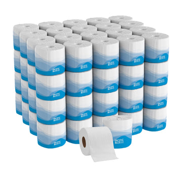 Blue Select 2-Ply Embossed Toilet Paper by Georgia-Pacific – 80 Count (Pack of 1), Paper, White, Pack of 80, Model 18280/01